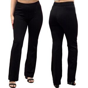 Kobi Halperin Brenna Straight Leg Side Zip Ponte Pants in Black Women’s Size 6